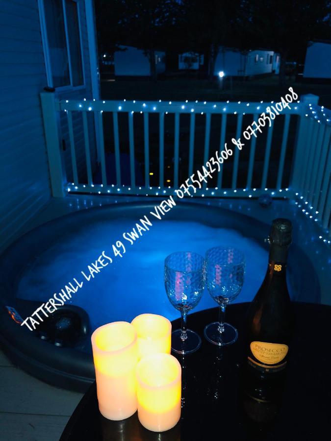 Swan View Retreats # Hottub # Egg Chair # Bbq & Bikes Included 8 Berth Таттершелл Екстер'єр фото