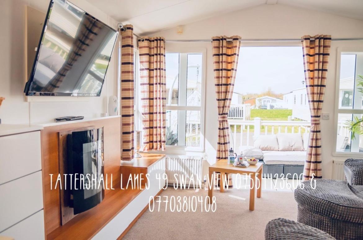 Swan View Retreats # Hottub # Egg Chair # Bbq & Bikes Included 8 Berth Таттершелл Екстер'єр фото