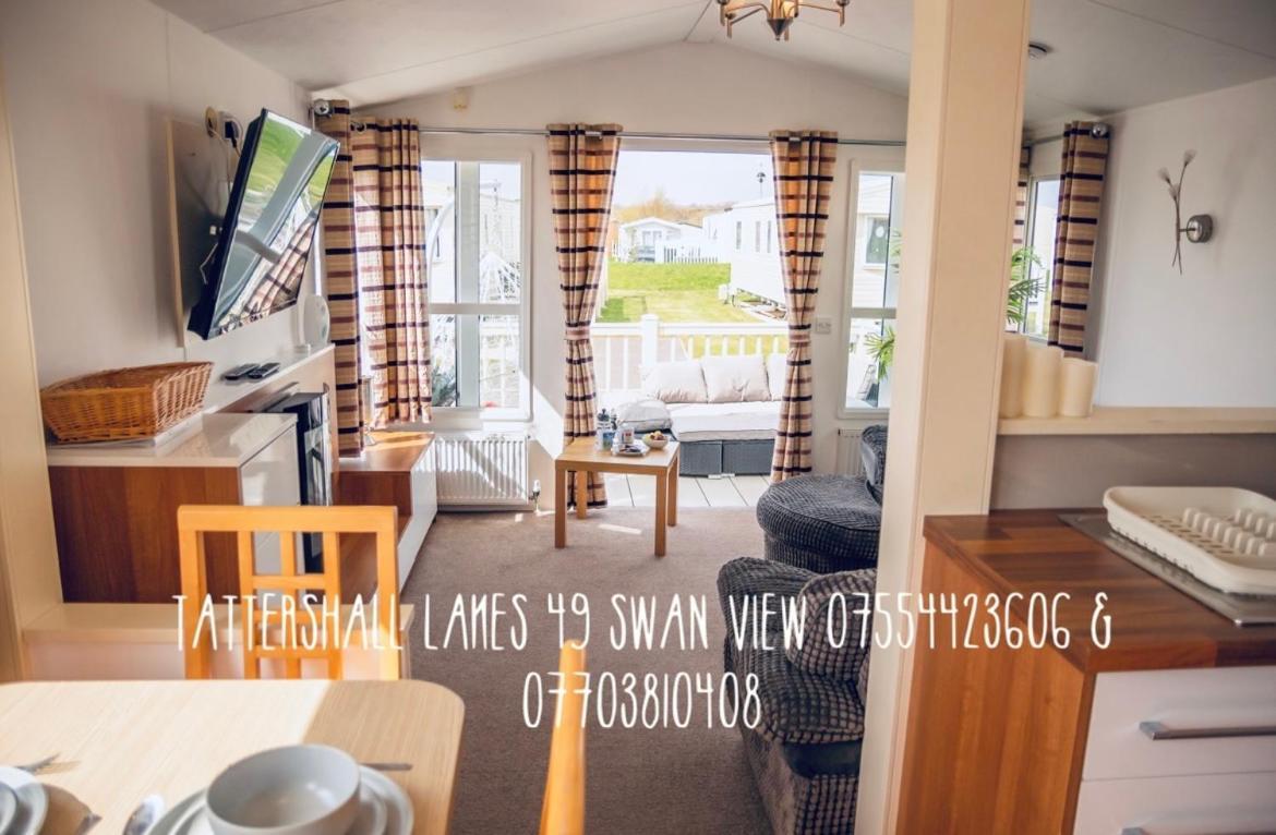 Swan View Retreats # Hottub # Egg Chair # Bbq & Bikes Included 8 Berth Таттершелл Екстер'єр фото
