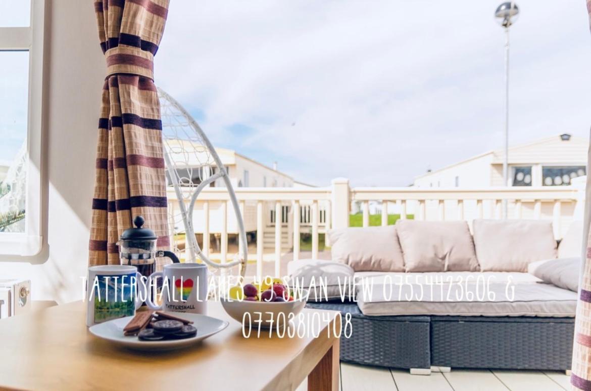 Swan View Retreats # Hottub # Egg Chair # Bbq & Bikes Included 8 Berth Таттершелл Екстер'єр фото