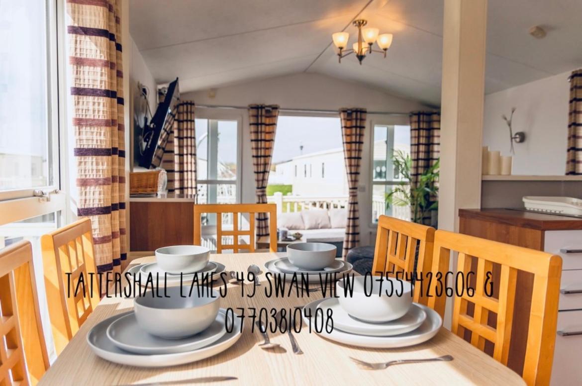 Swan View Retreats # Hottub # Egg Chair # Bbq & Bikes Included 8 Berth Таттершелл Екстер'єр фото